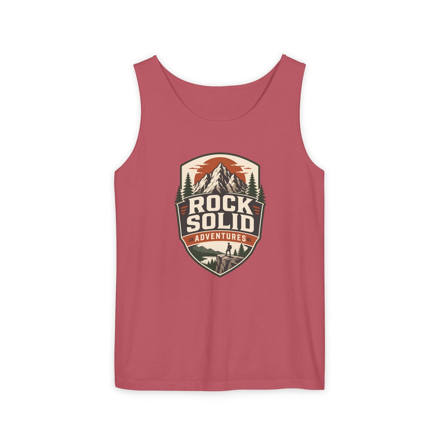 Rock Solid Adventures logo Tank Top