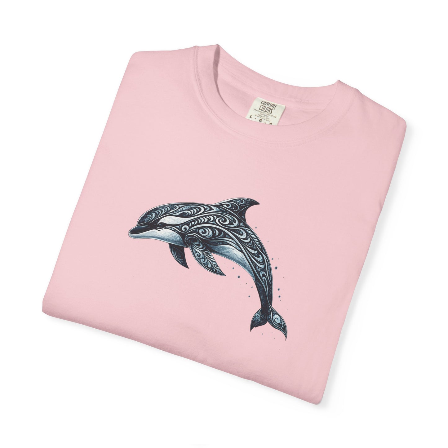 Tribal Orca Dolphin Nautical Whale Art T-shirt