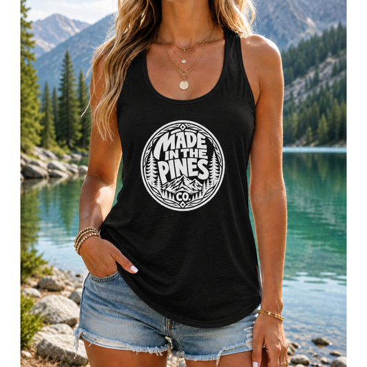 Made in the Pines Womens Ideal Racerback Tank