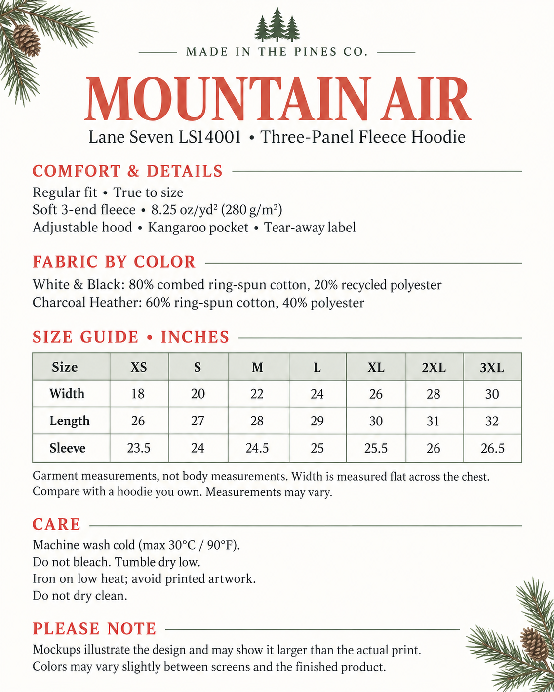 Mountain Air Hoodie, Retro Pacific Northwest Sweatshirt, Groovy PNW Pullover, Hiking & Camping Lover Gift