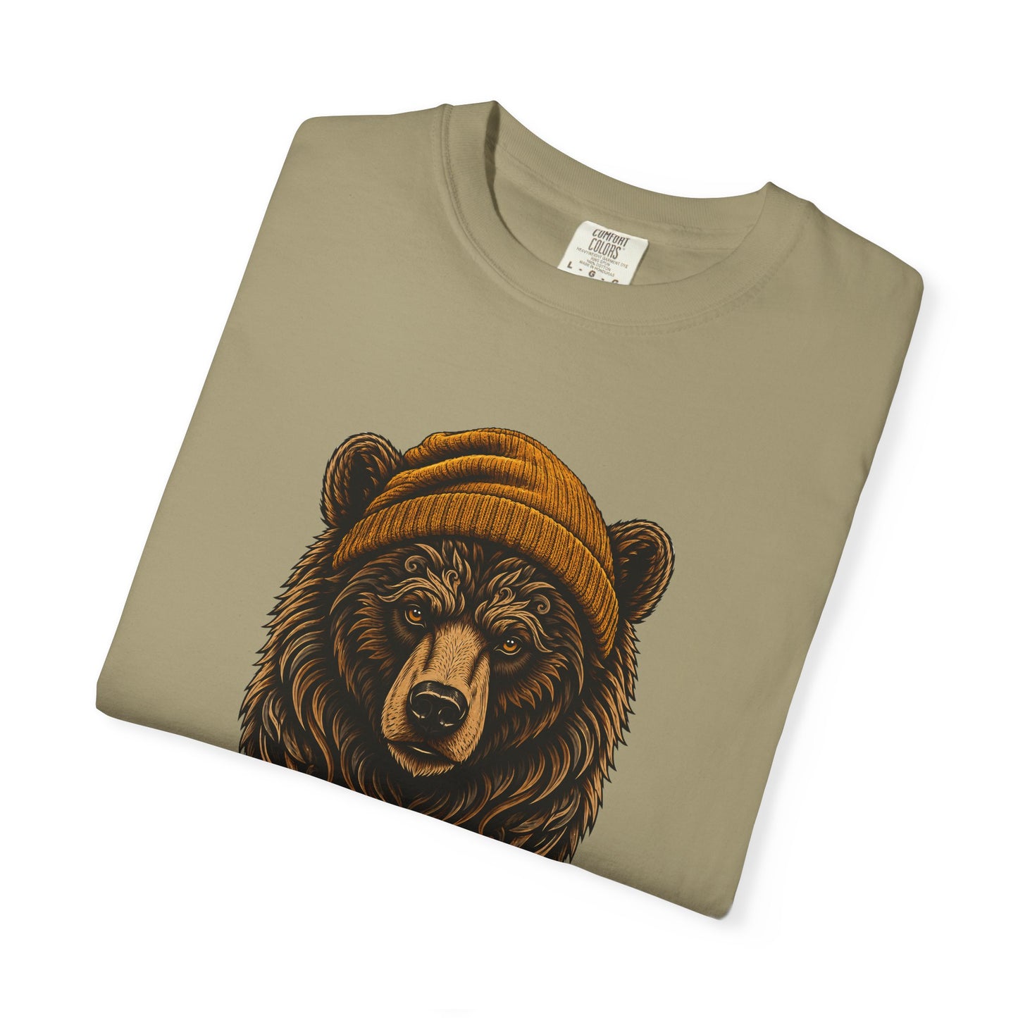 Outdoorsy Bear Camping Cabin Hiking Tee