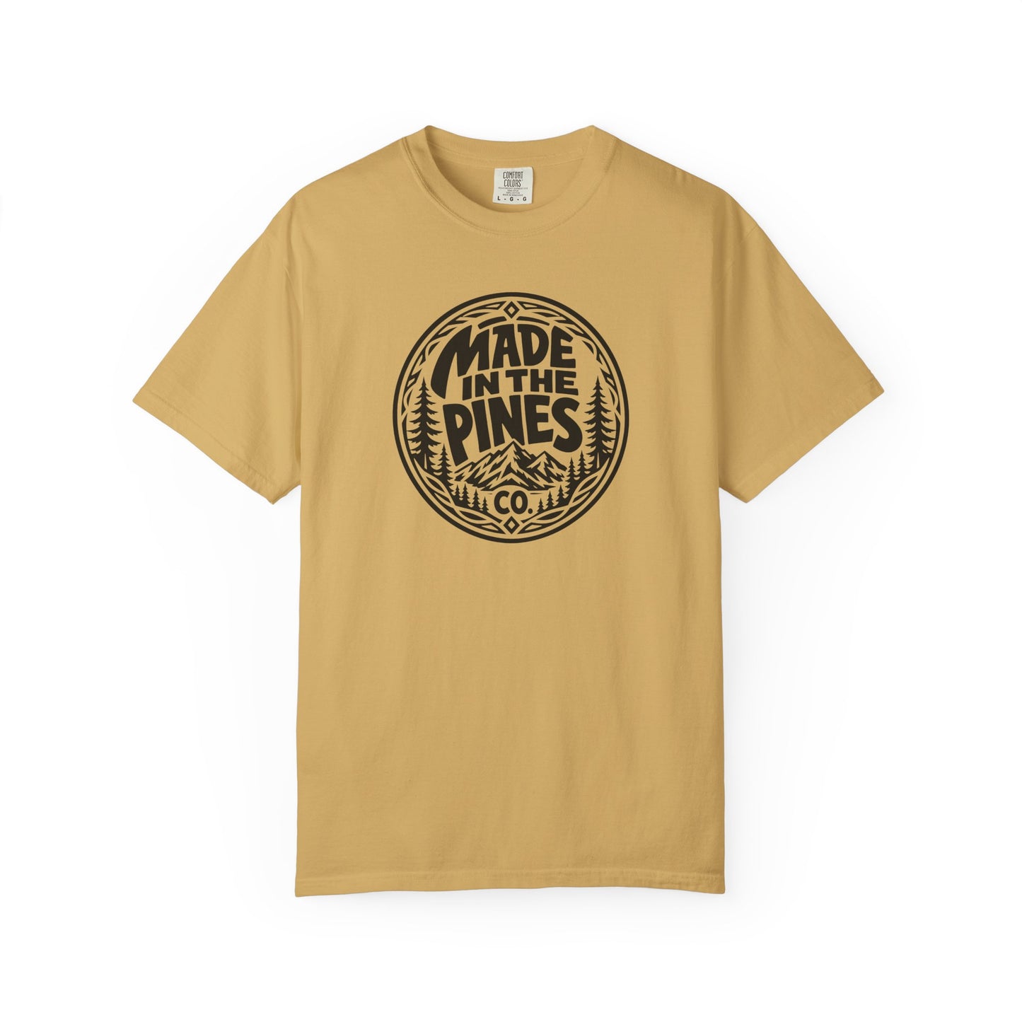 Made in the Pines T-shirt | Badge, Pine Forest Design