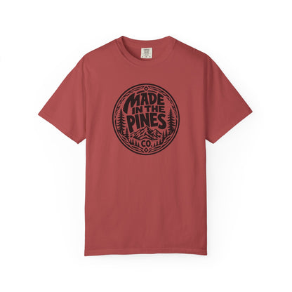 Made in the Pines T-shirt | Badge, Pine Forest Design