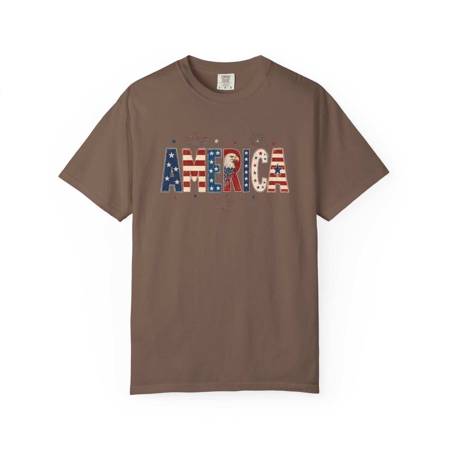 Patriotic America Flag T-shirt — 4th of July Tee