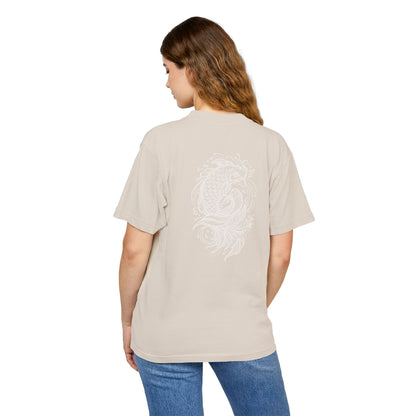 Minimal Japanese Kanji Koi Fish T-Shirt