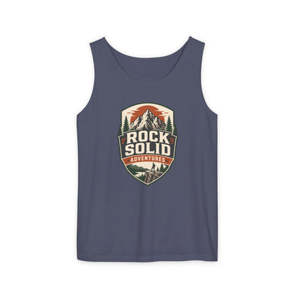 Rock Solid Adventures logo Tank Top