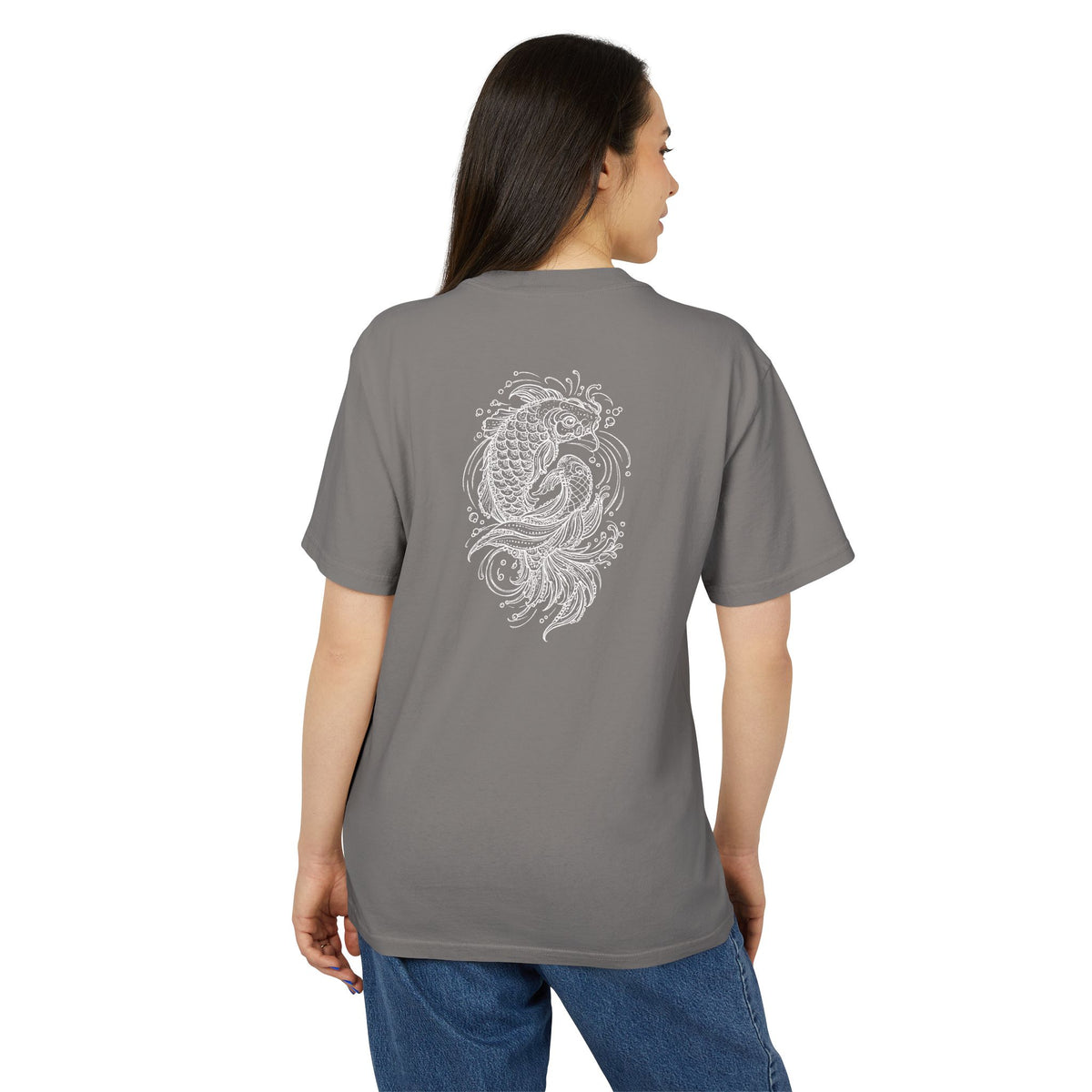 Koi Wave Tee — Japanese Koi Fish Graphic T-Shirt