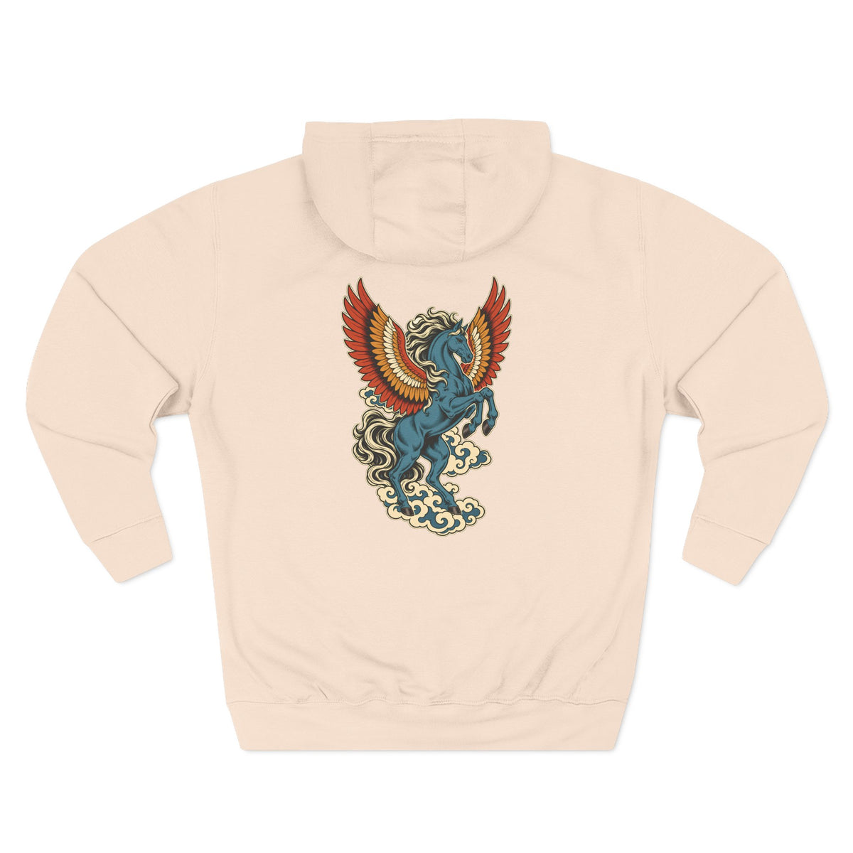 Pegasus Wings Hoodie — Mythical Winged Horse Graphic Hoodie
