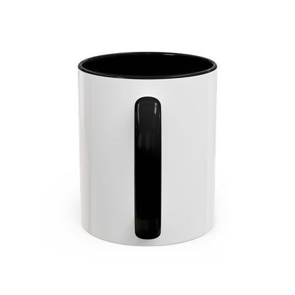 Funny Coffee Mug — “Decaf? In This Fucking Economy?” Accent Ceramic Mug (11/15oz)