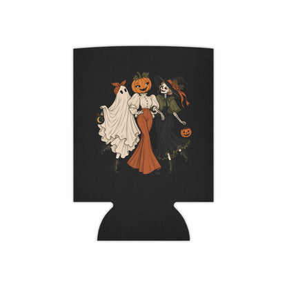Halloween Trio Can Cooler — 'Ghouls Gone Wild' Festival Drink Koozie