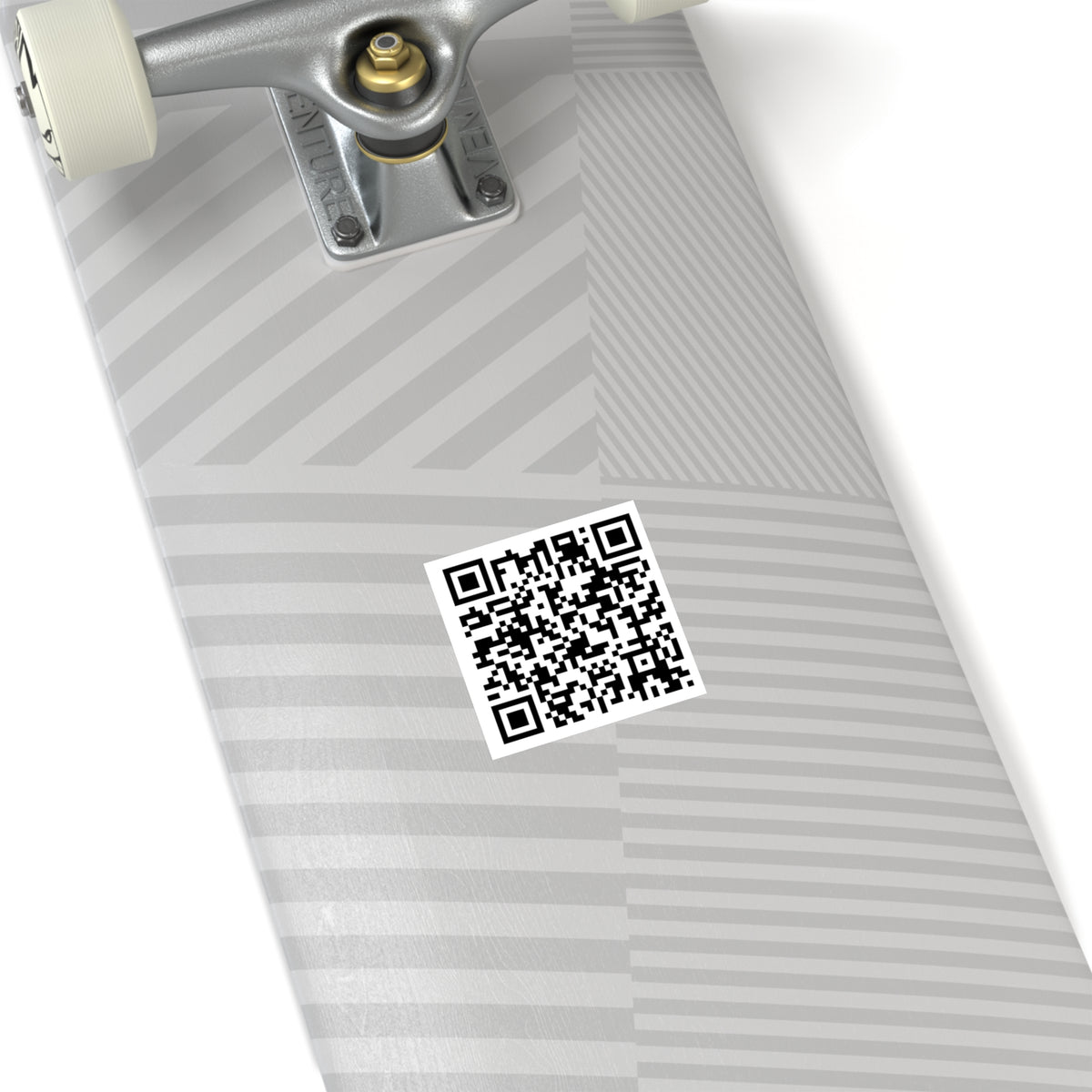 QR Code Square Sticker | Custom scannable label, Indoor Outdoor vinyl