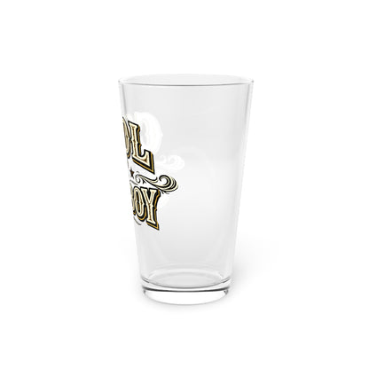 Cool It Cowboy 16oz Pint Glass — Western Cowboy Beer Glass