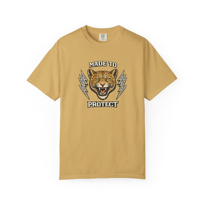 Made To Protect Jaguar Head Vintage Lightning T-Shirt