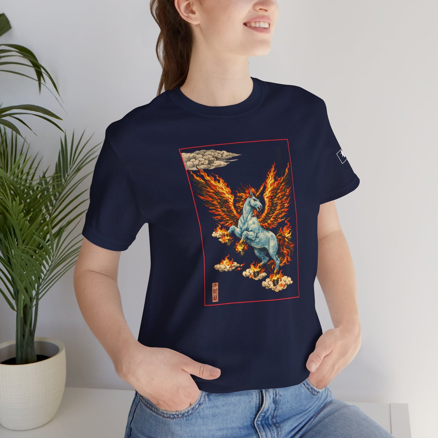 Mythical Pegasus Illustration Tee