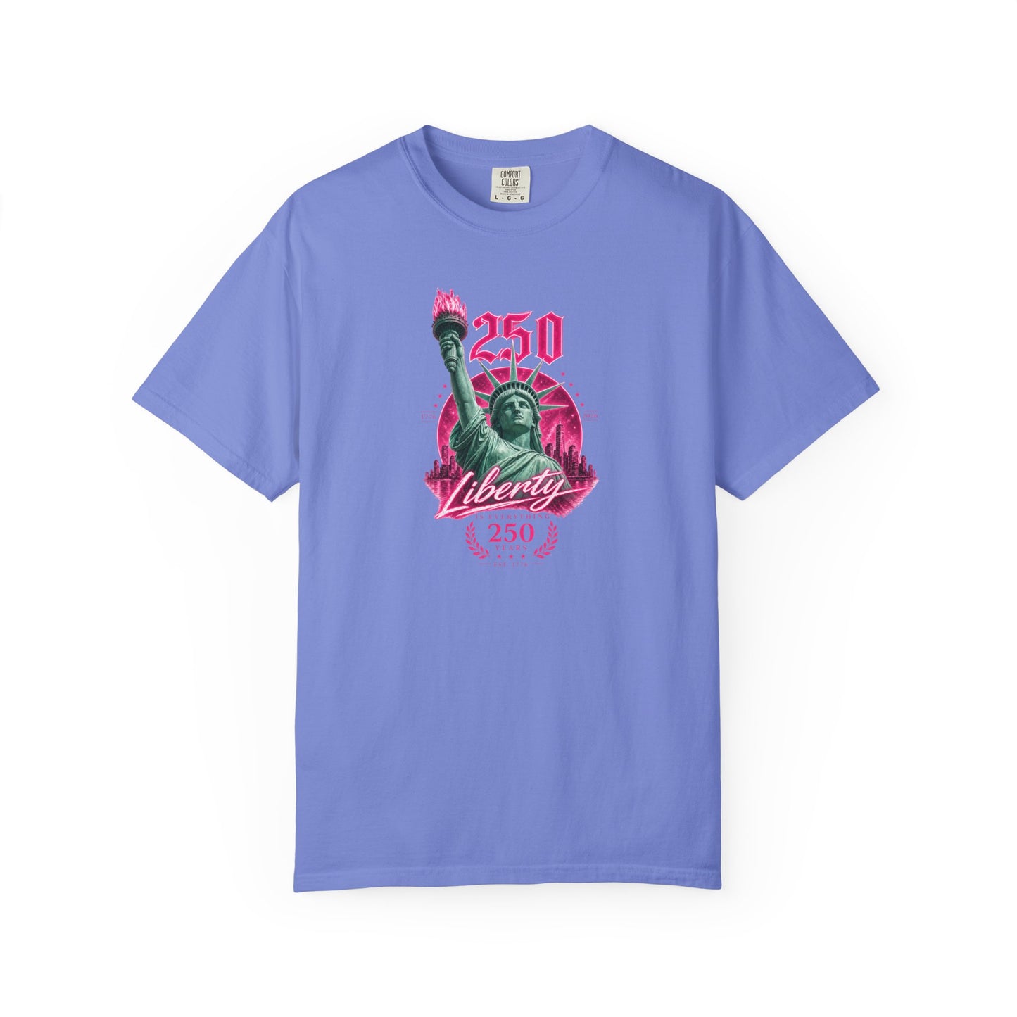 Statue of Liberty 250th Anniversary T-Shirt | Liberty Graphic Tee