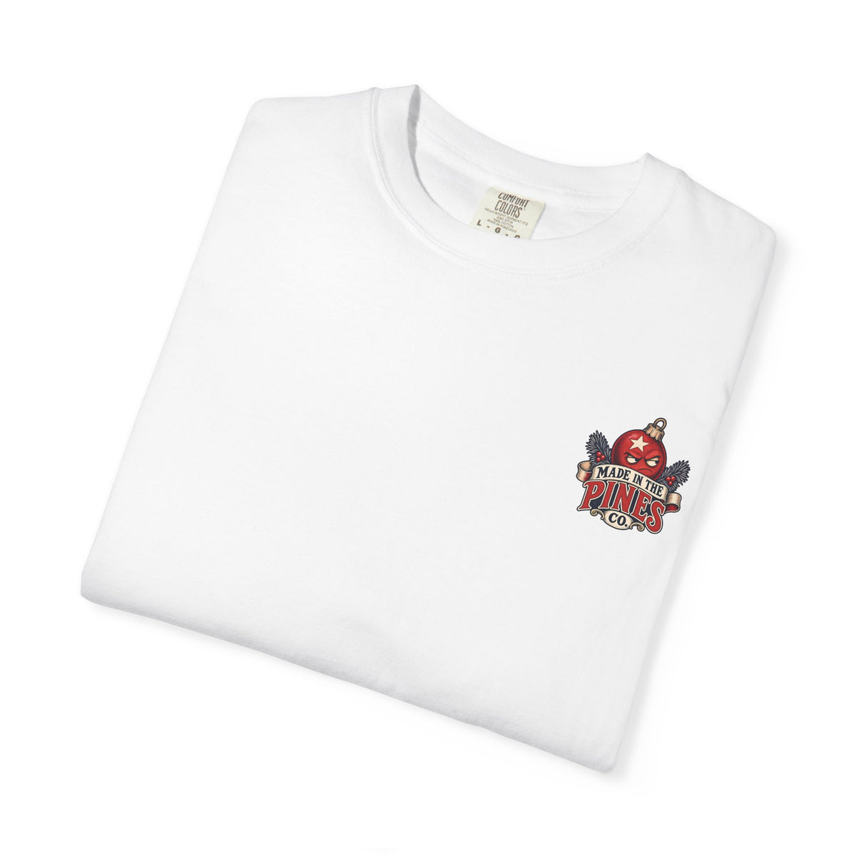 Santa, Snowman & Reindeer Christmas Stack T-shirt | Holiday Character Tee
