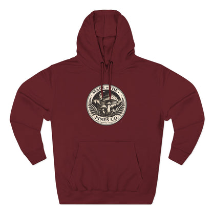 Pines Co Mushroom Hoodie — PNW Forest Mushroom Sweatshirt
