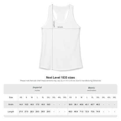 Full Moon Behavior racerback tank