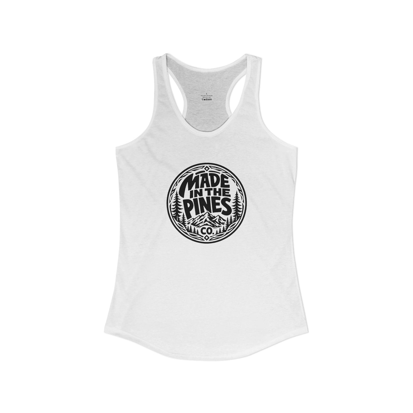 Made in the Pines Womens Ideal Racerback Tank