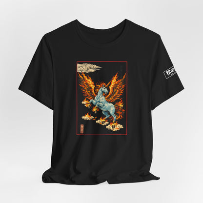 Mythical Pegasus Illustration Tee