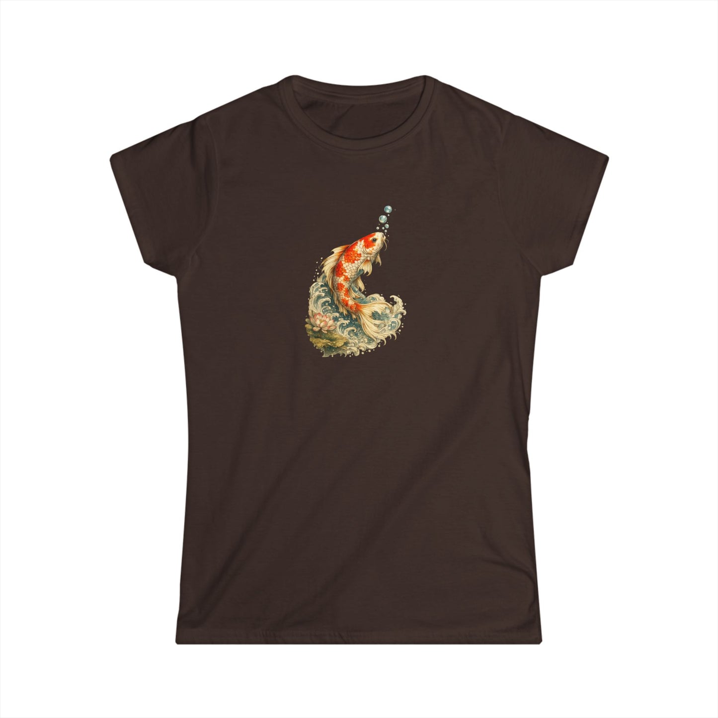 Koi Fish Watercolor Tee