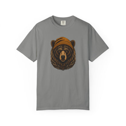 Outdoorsy Bear Camping Cabin Hiking Tee