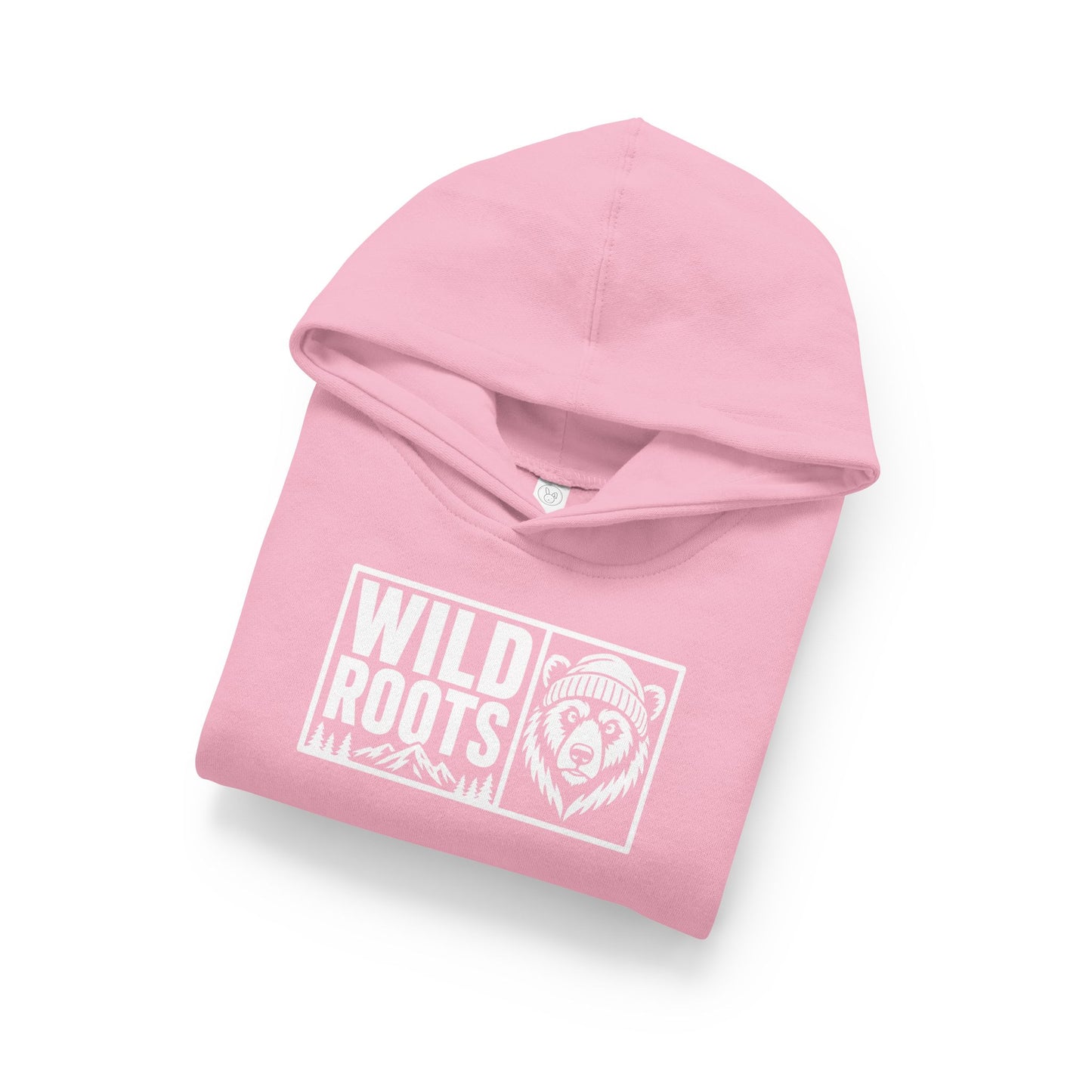 Wild Roots Bear Toddler Hoodie — Kids Pullover Fleece Hooded Sweatshirt