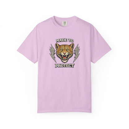 Made To Protect Jaguar Head Vintage Lightning T-Shirt