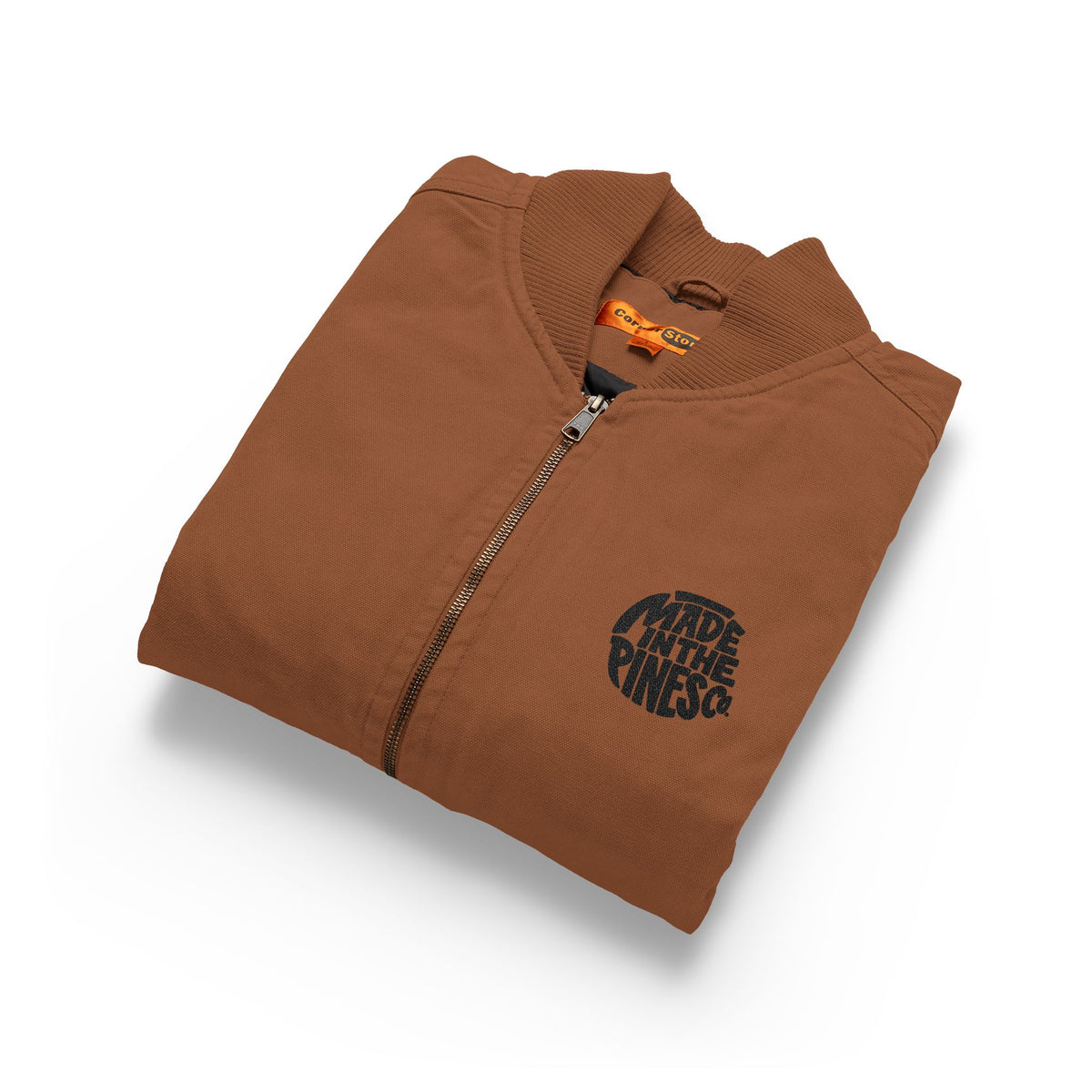 Embroidered Washed Duck Cloth Vest — Rugged Workwear Utility Vest