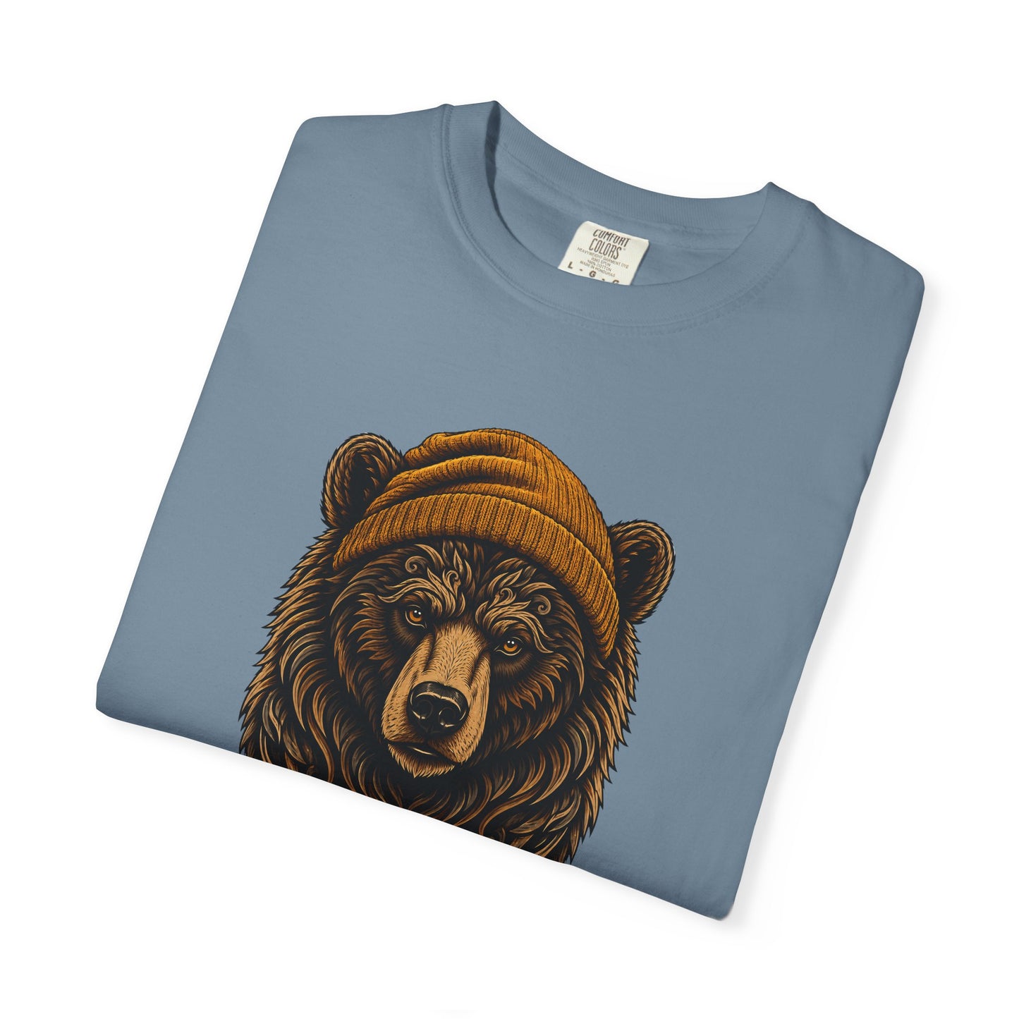 Outdoorsy Bear Camping Cabin Hiking Tee
