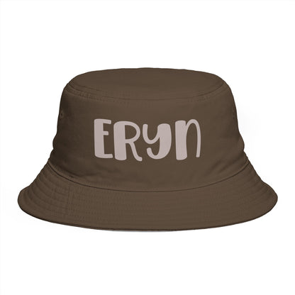 Personalized "Eryn" Bucket Hat — Custom Name Summer Sun Hat