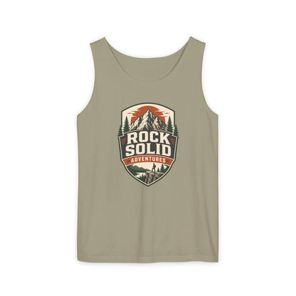Rock Solid Adventures logo Tank Top