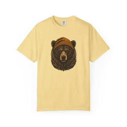 Outdoorsy Bear Camping Cabin Hiking Tee