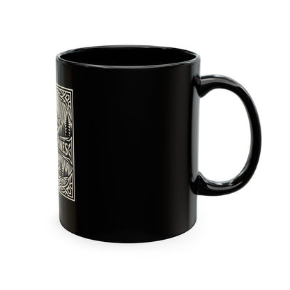Made in the Pines Ceramic Mug – Rustic Mountain Coffee Cup