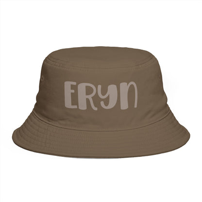 Personalized "Eryn" Bucket Hat — Custom Name Summer Sun Hat