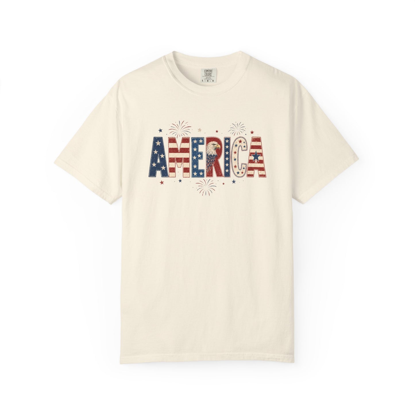 Patriotic America Flag T-shirt — 4th of July Tee