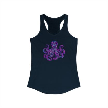 Women's Racerback Octopus Tank