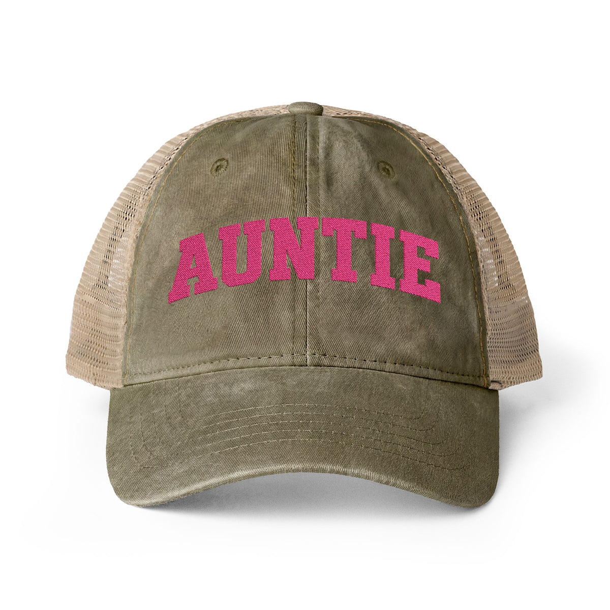 Women's Washed Mesh-Back Cap