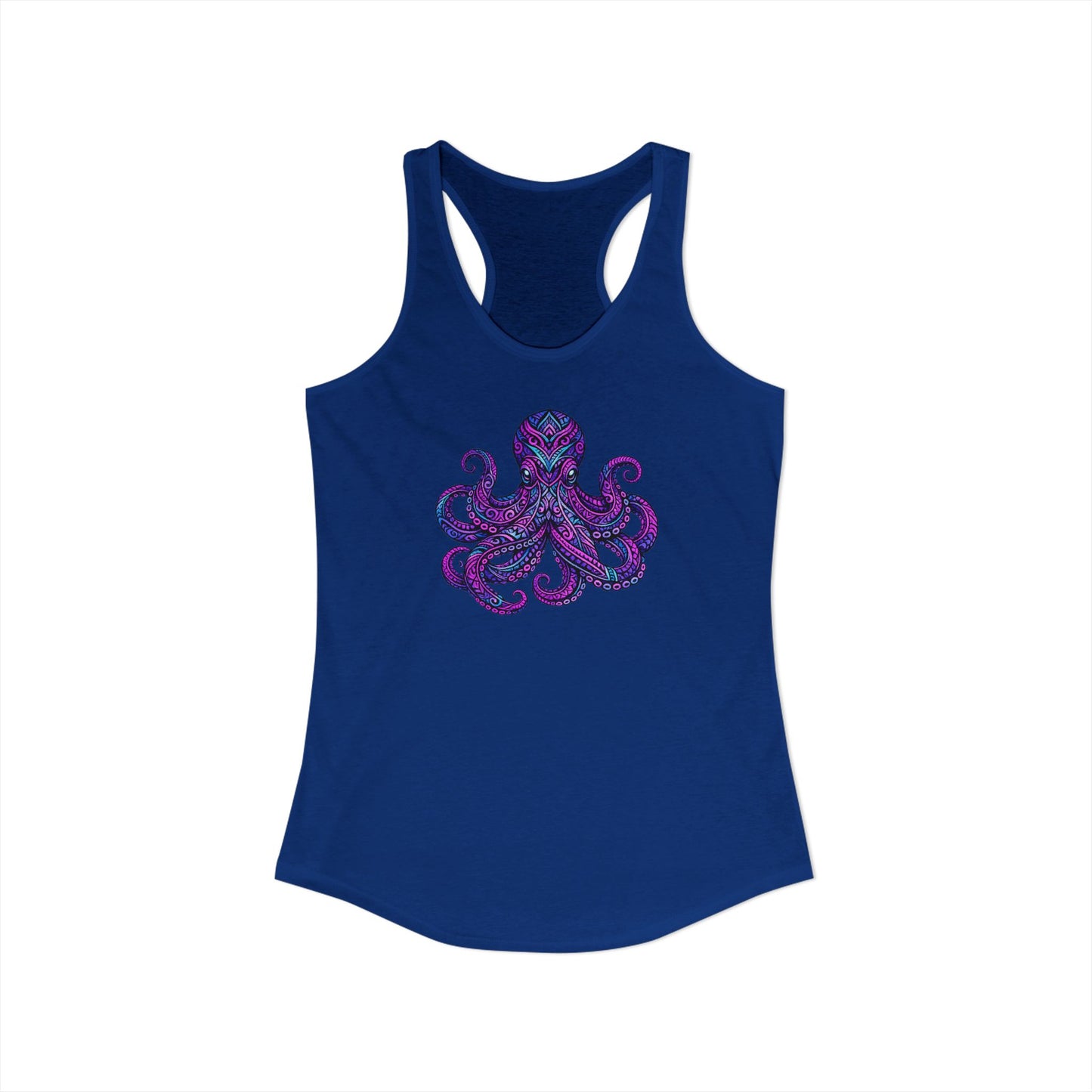 Women's Racerback Octopus Tank