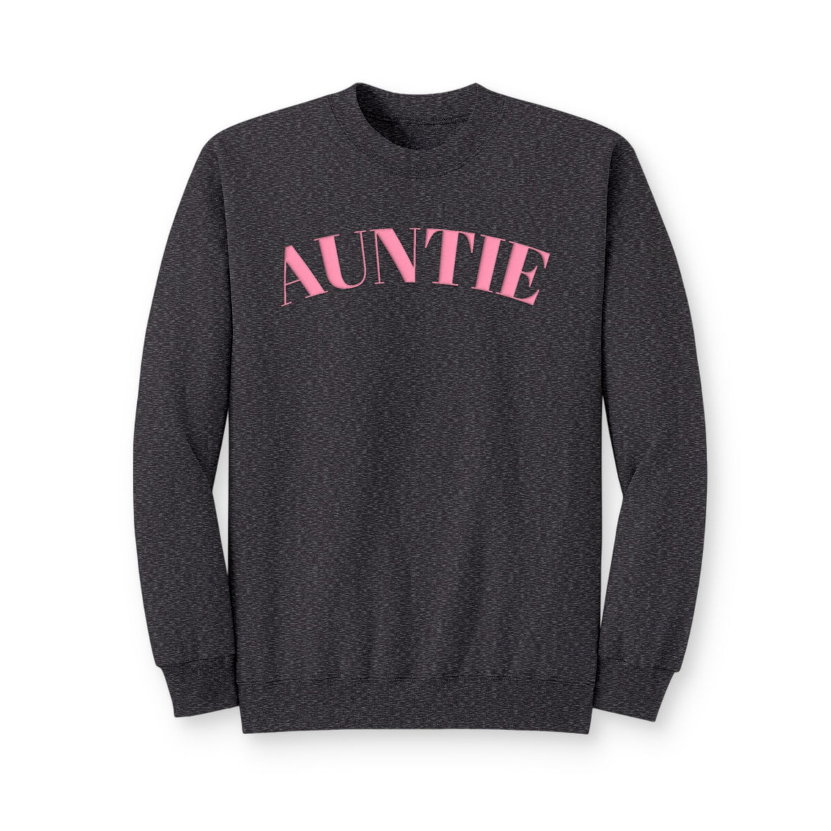 Auntie puff print Pink Arch Crewneck Sweatshirt