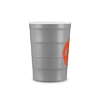 Recyclable Steel Cup — 'Made in the Pines' Eco Metal Party Cup