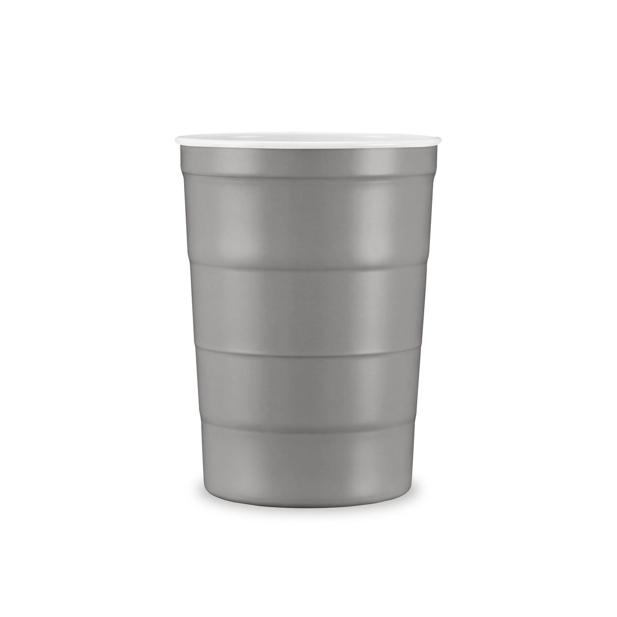 Recyclable Steel Cup — 'Made in the Pines' Eco Metal Party Cup