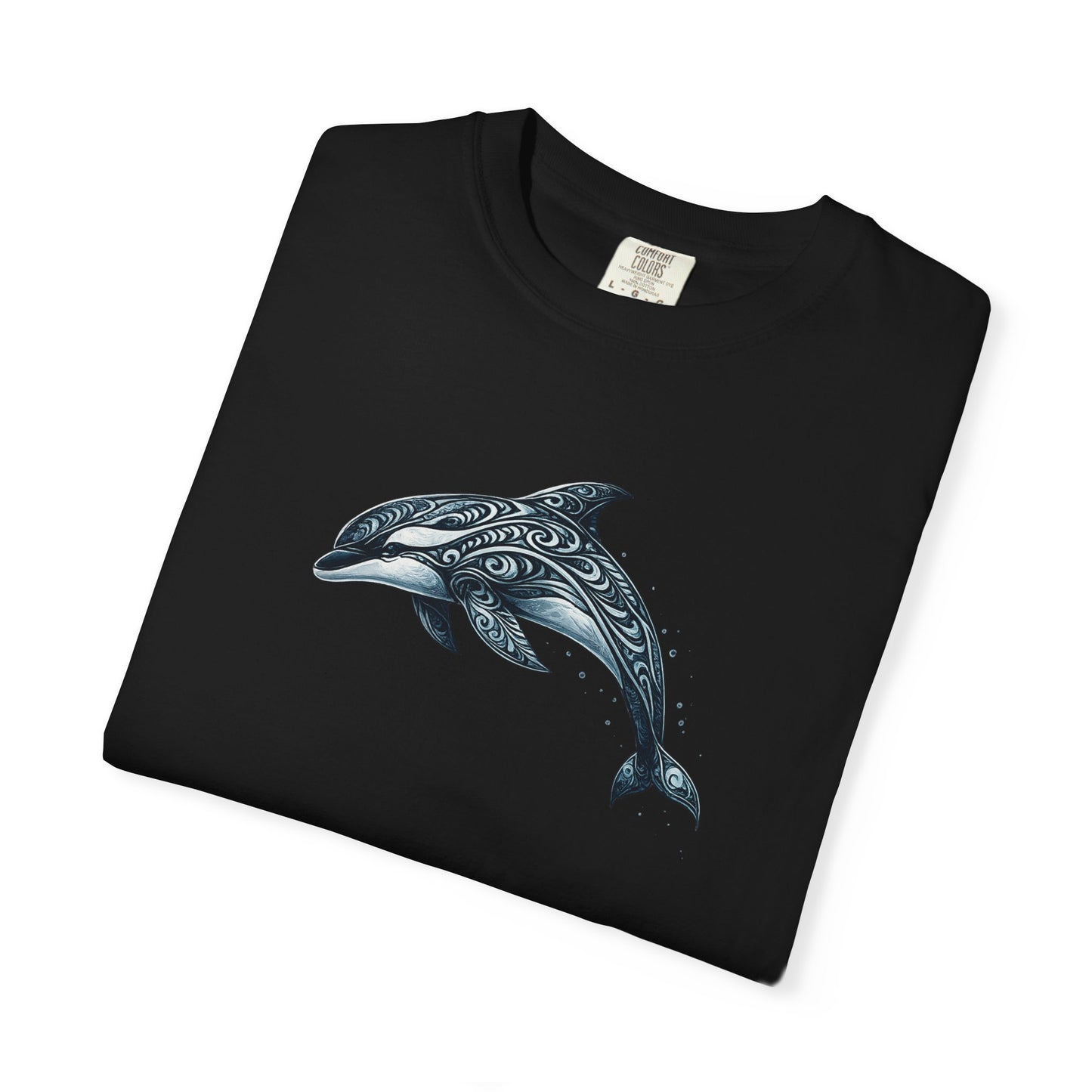 Tribal Orca Dolphin Nautical Whale Art T-shirt