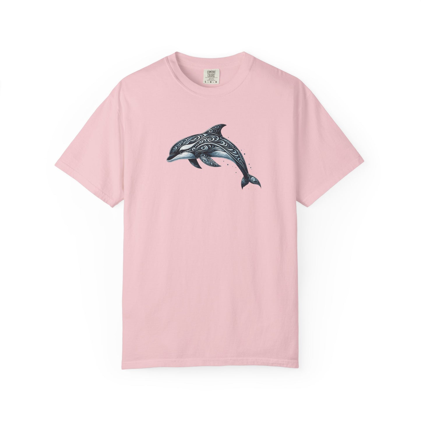 Tribal Orca Dolphin Nautical Whale Art T-shirt