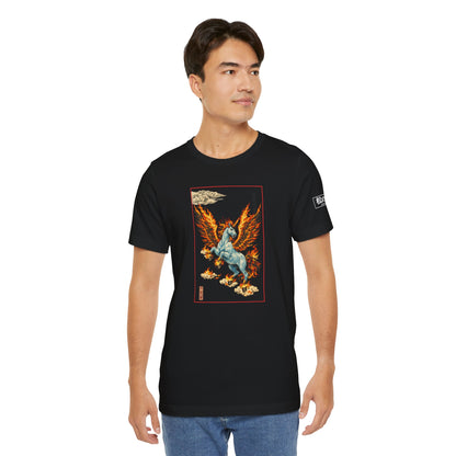 Mythical Pegasus Illustration Tee