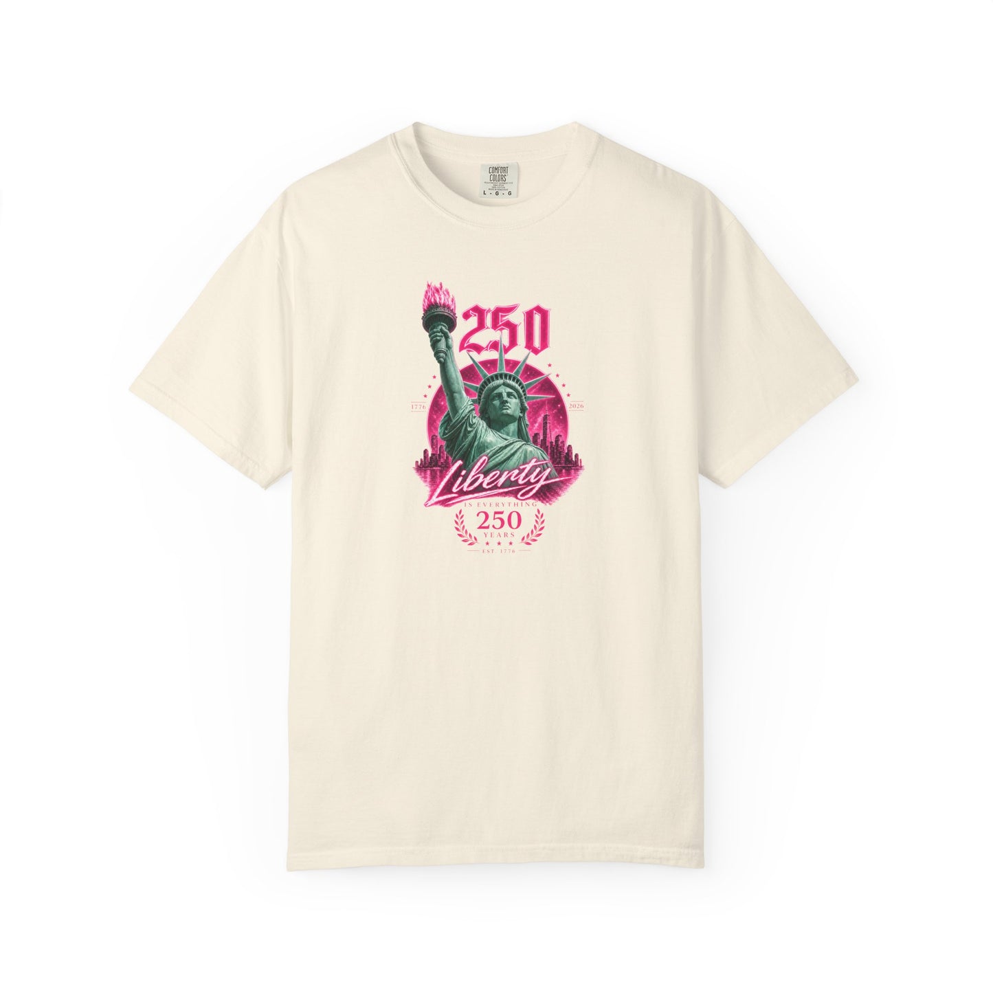 Statue of Liberty 250th Anniversary T-Shirt | Liberty Graphic Tee