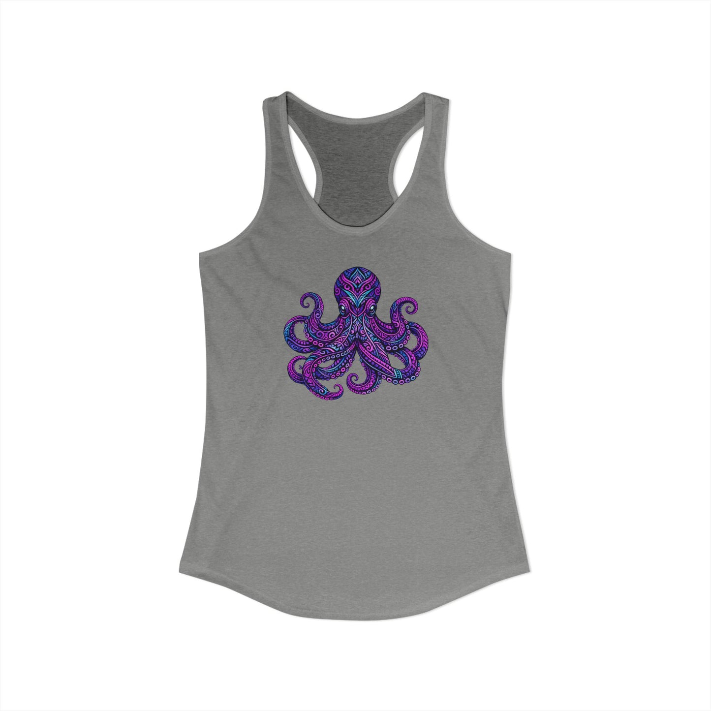Women's Racerback Octopus Tank