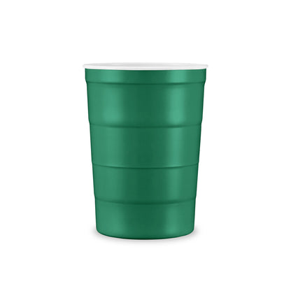 Made in the Pines Steel Cup — Reusable Green Party Cup