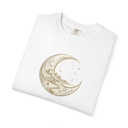 Moonwave Crescent Wave Ocean Moon T-shirt
