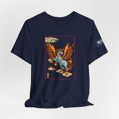 Mythical Pegasus Illustration Tee